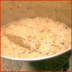 La recette du riz pilaf.