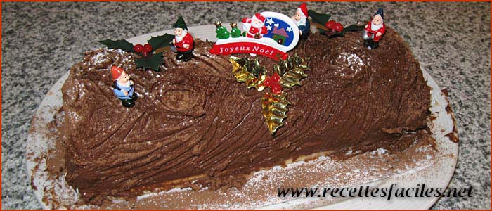 Comment faire une bûche de Noël pâtissière.