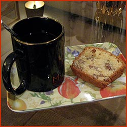 La recette du gâteau aux noix pour l'heure du thé.