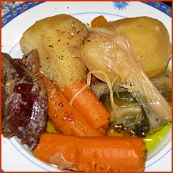 Recette du pot au feu.