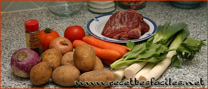 La recette du pot au feu tel que le préparait ma grand-mère.