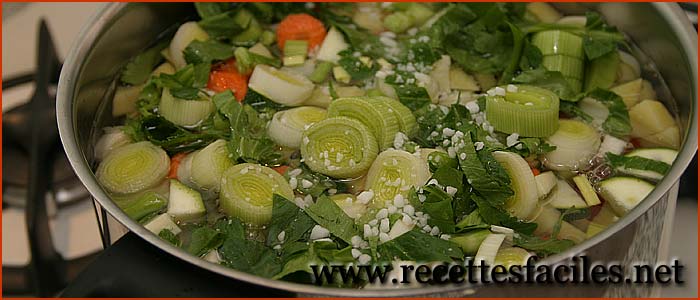 Réussir une soupe de légumes